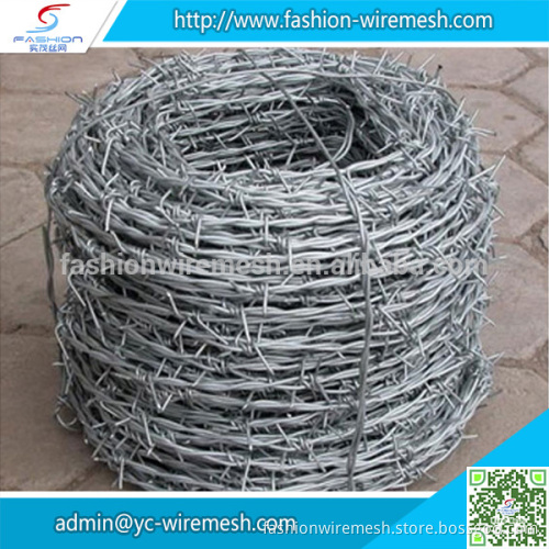 Cheap Barbed Wire Steel Razor Barbed Wire , Galvanized Iron Wire Rope